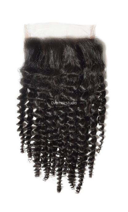 Kinky Curls Frontal